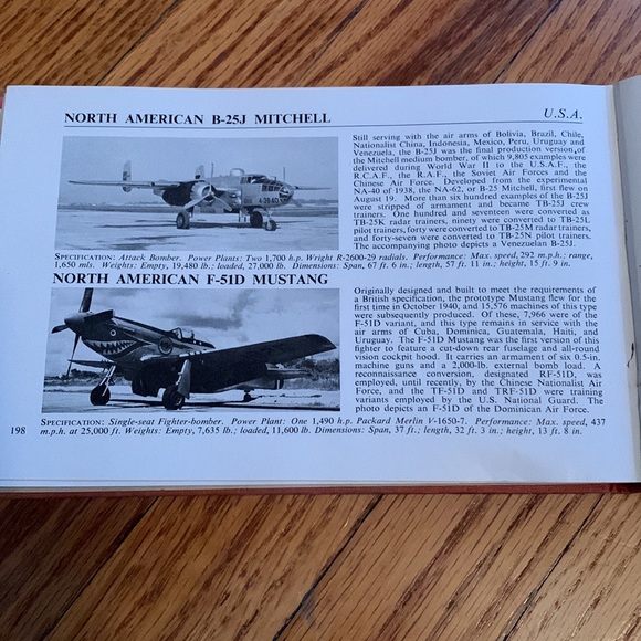 Vintage 1959 The World’s Fighting Planes picture guide of airplanes &helicopters - Picture 12 of 12